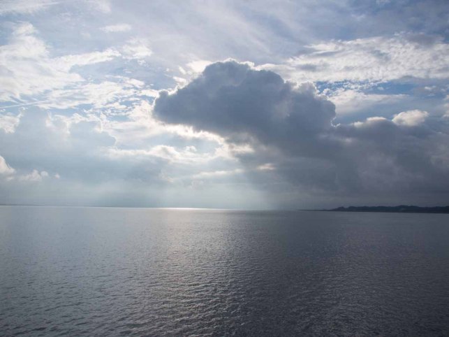 Sue's required cloud picture for this trip